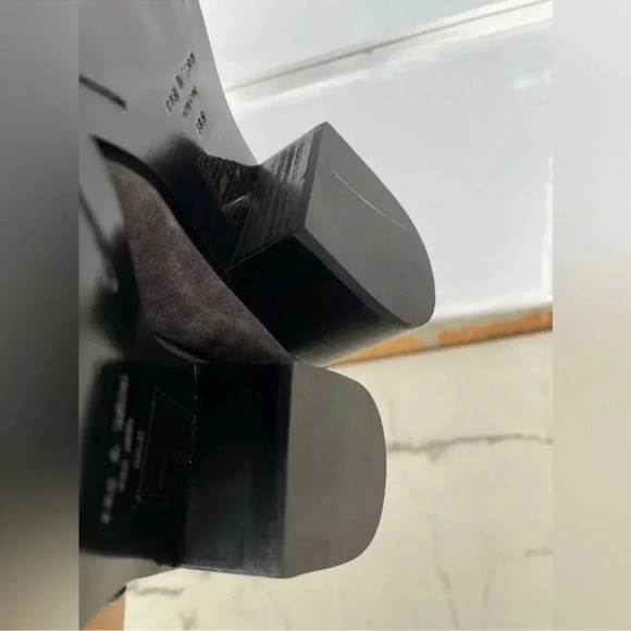 Rag & Bone Harley Ankle Booties in dark gray 38.5/8 - Picture 10 of 12